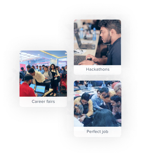 Career Fairs and Hackathons